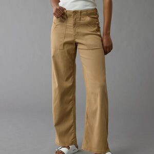 AE Stretch High-Waisted Stovepipe Utility Pant